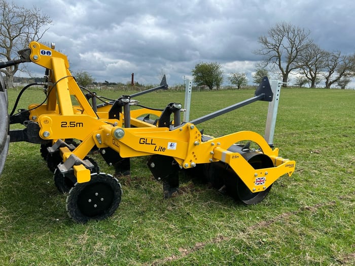 GLL Lite grassland loosener tractor pasture field