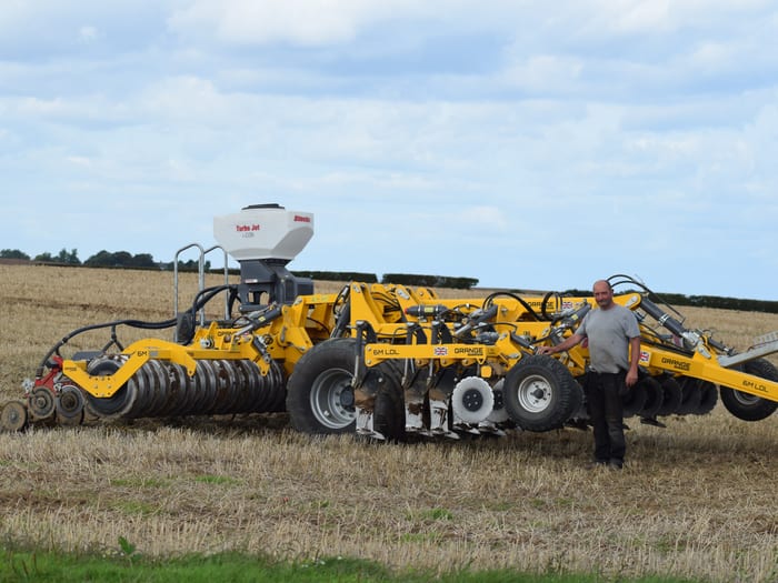 6m Trailed LDL tractor field UK agriculture
