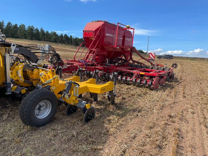 6m / 8m LDT toolbar tractor field working
