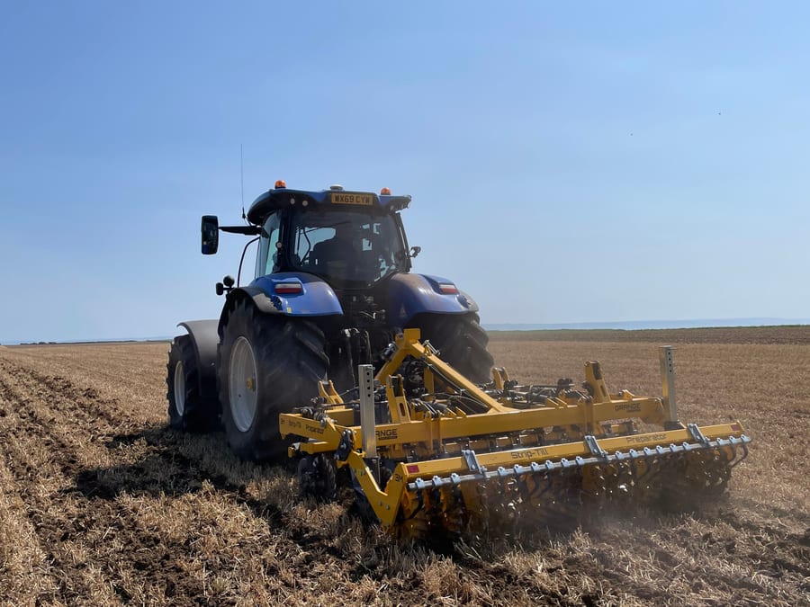Strip-Till Preparator maize seedbed preparation