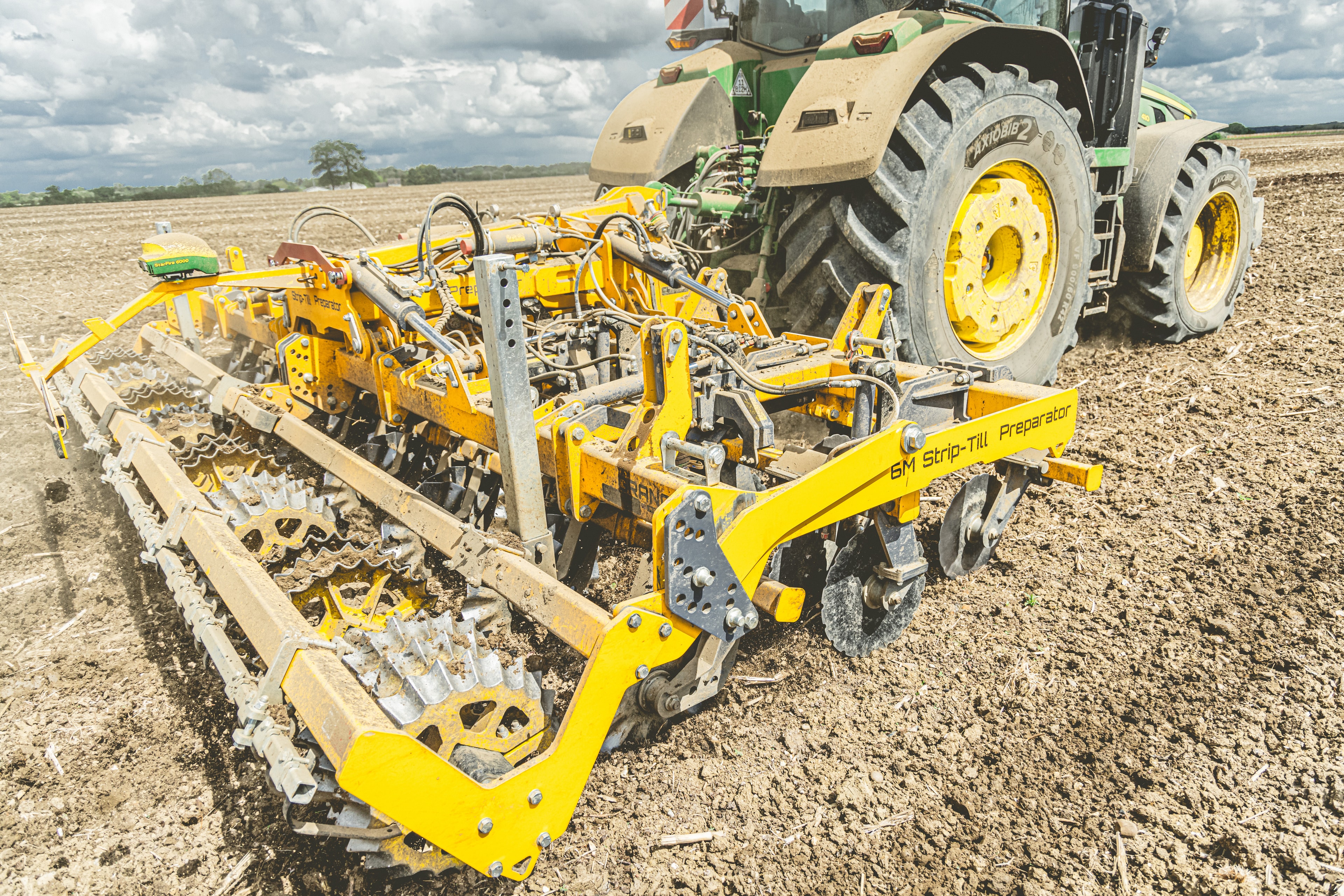 Guttler Prism Ring roller on Strip-Till Preparator