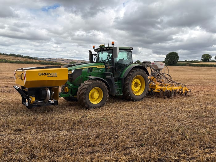 Direct drill crop rows establishment seedbed UK
