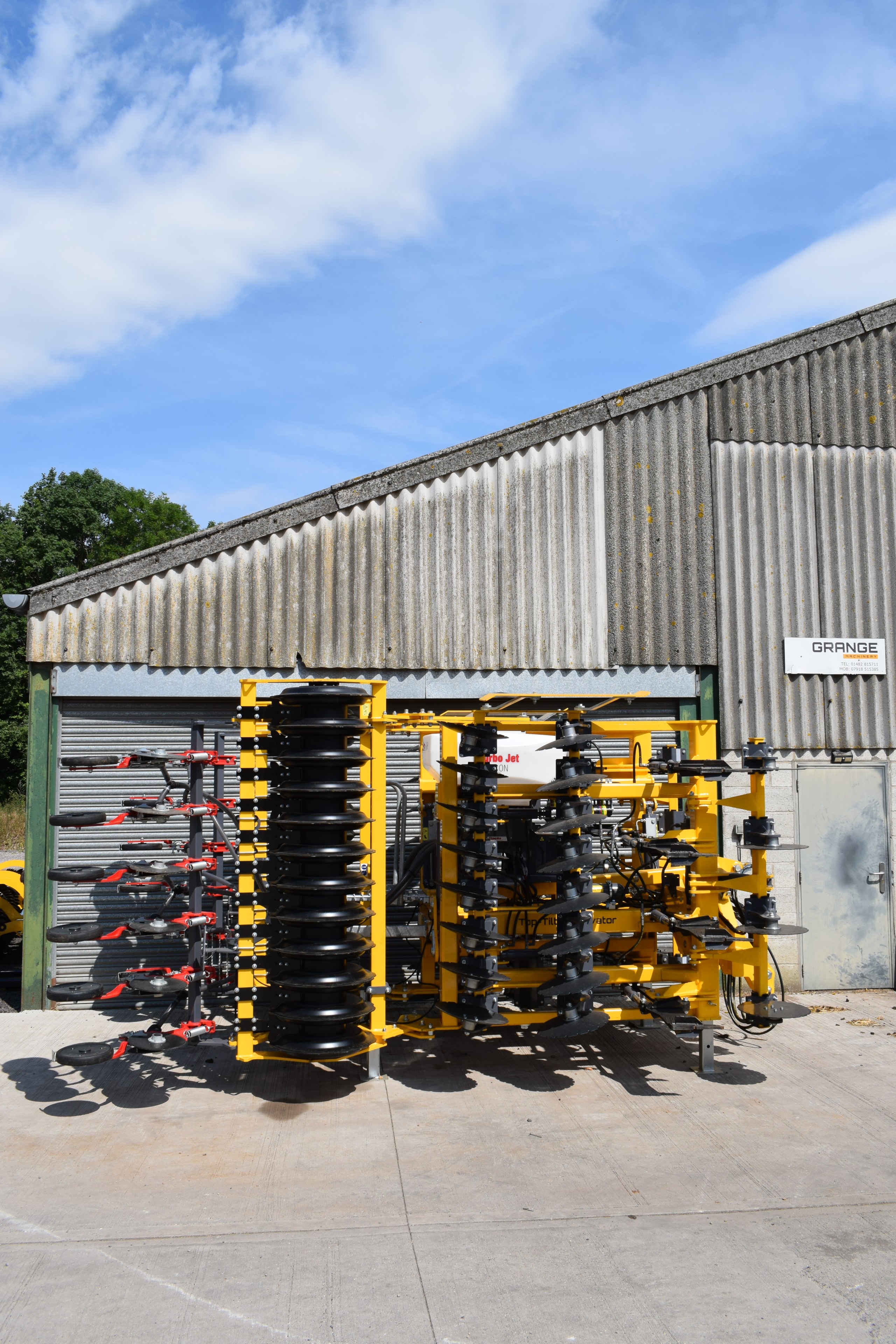 Hydraulic Rear Wavy Discs