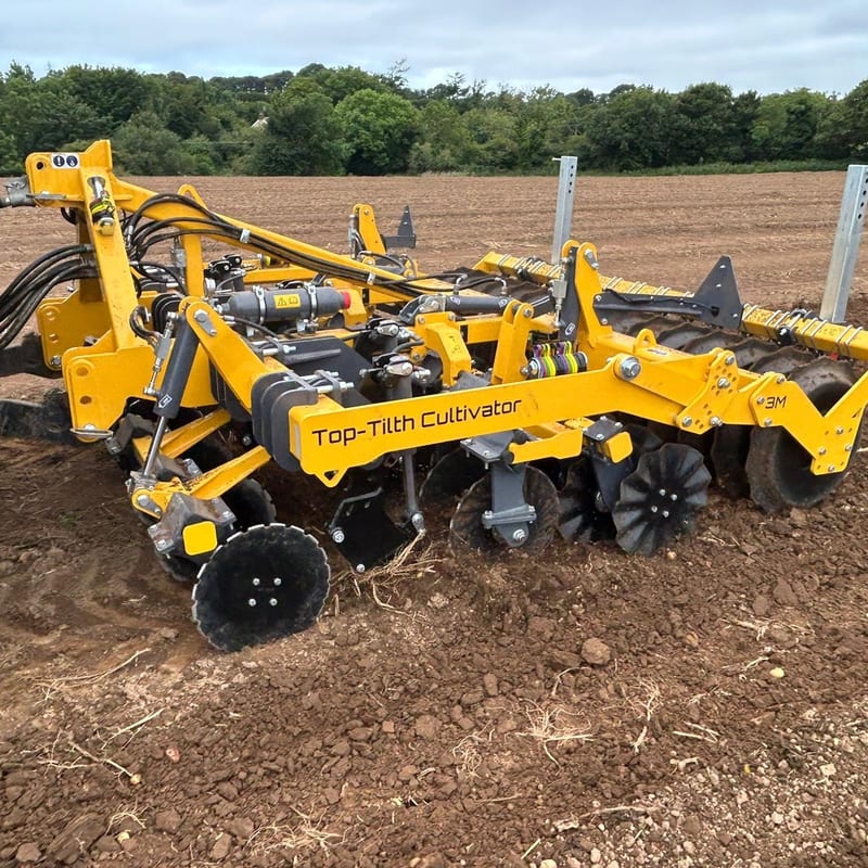 Top Tilth Cultivator seedbed preparation